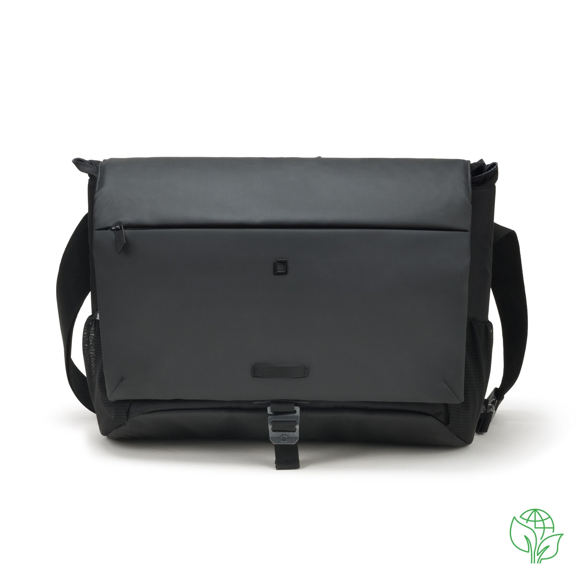 DICOTA Notebook-Tasche bis 15,6" – aus recyceltem PET, Schwarz