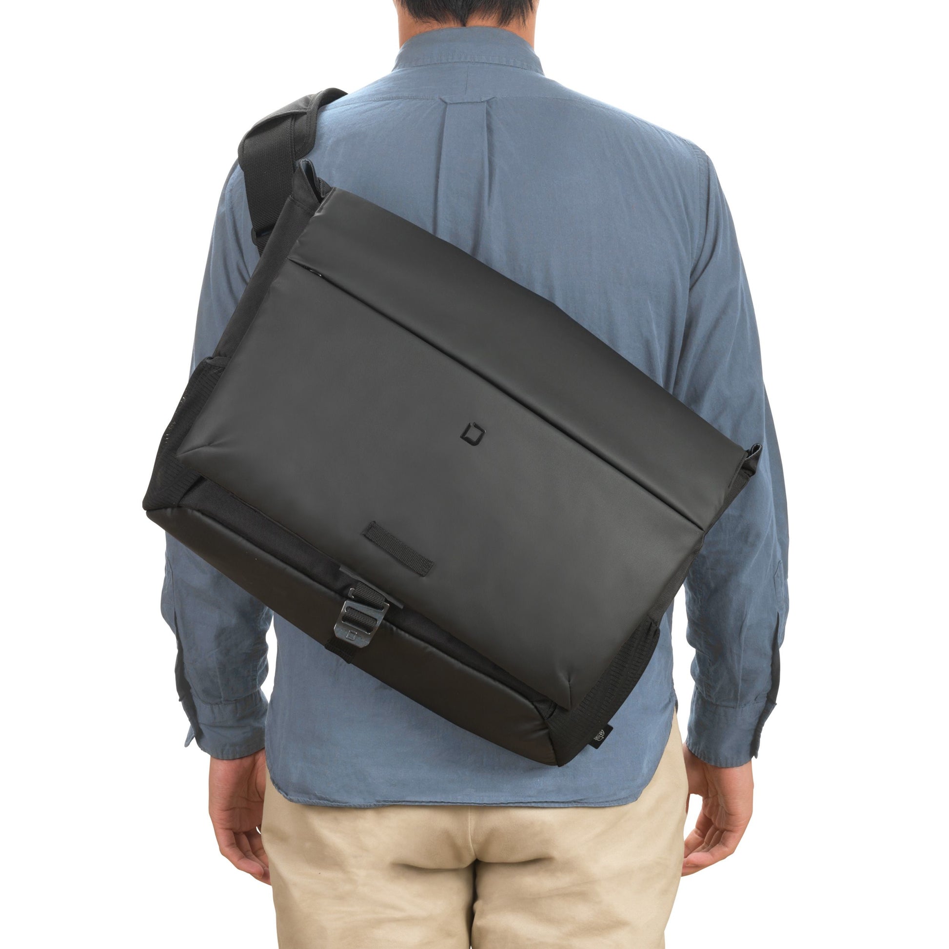 DICOTA Notebook-Tasche bis 15,6" – aus recyceltem PET, Schwarz