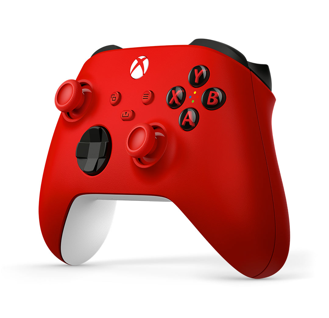 Microsoft Pulse Red – Gamepad – Kabellos (Bluetooth/2,4 GHz), Rot