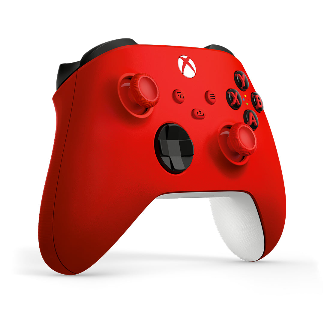 Microsoft Pulse Red – Gamepad – Kabellos (Bluetooth/2,4 GHz), Rot