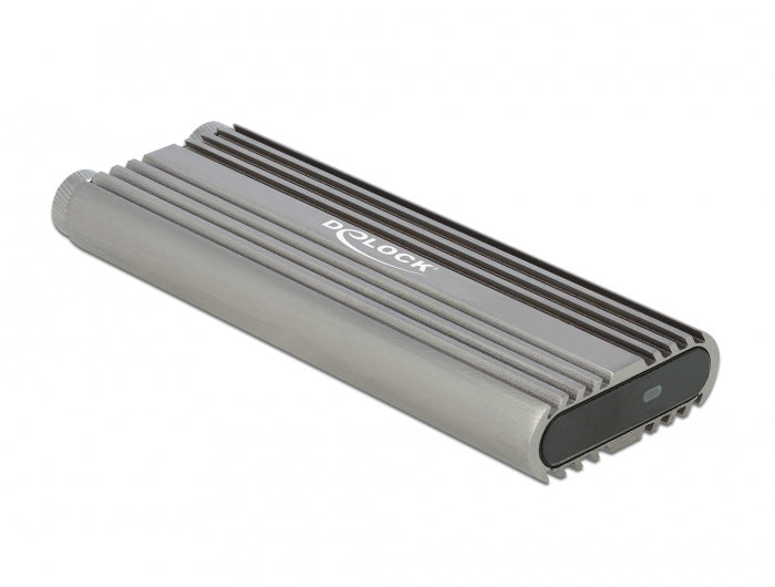 DeLOCK M.2 NVMe zu USB-Gehäuse Type-C 20 Gbit/s – 1-Bay M.2-Gehäuse – USB 3.2 Gen2x2 Type-C, für M.2 NVMe (PCI)