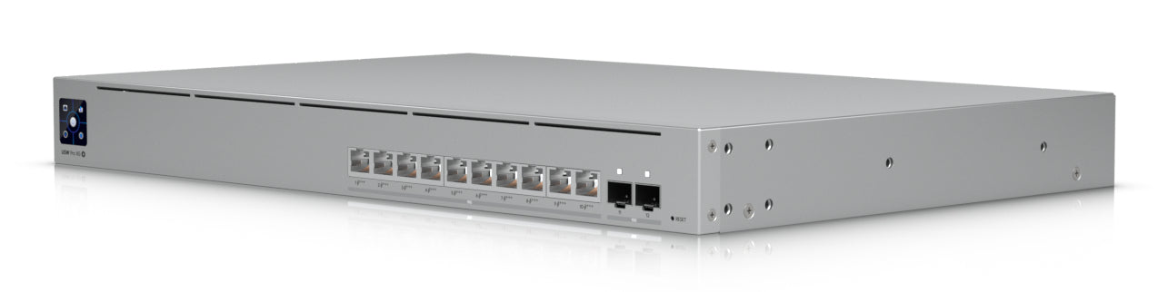 Ubiquiti Managed Switch – 10×10G, 2×SFP+, L2/L3, PoE++ 400 W, 1U