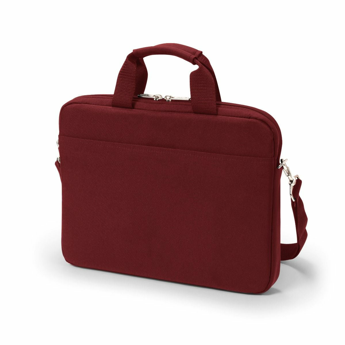 DICOTA Notebook-Tasche bis 14,1" – Abnehmbarer Schultergurt, Tragegriff – Rot