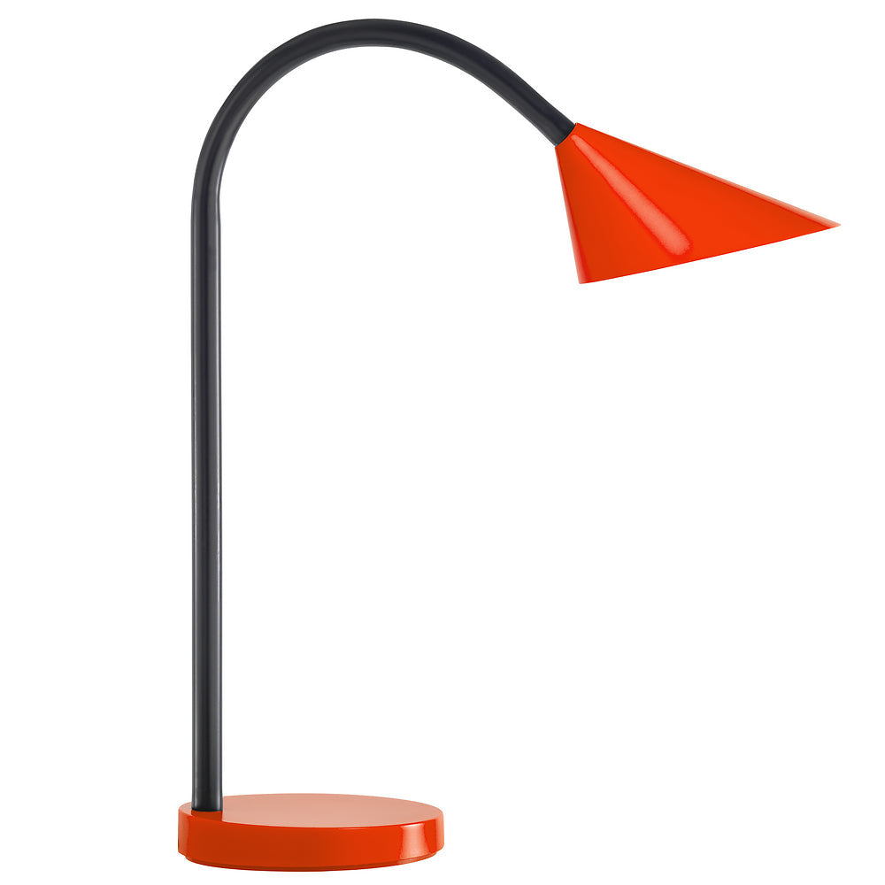 Unilux Tischleuchte SOL – LED 5,5 W, 625 lm, 3000 K – Rot
