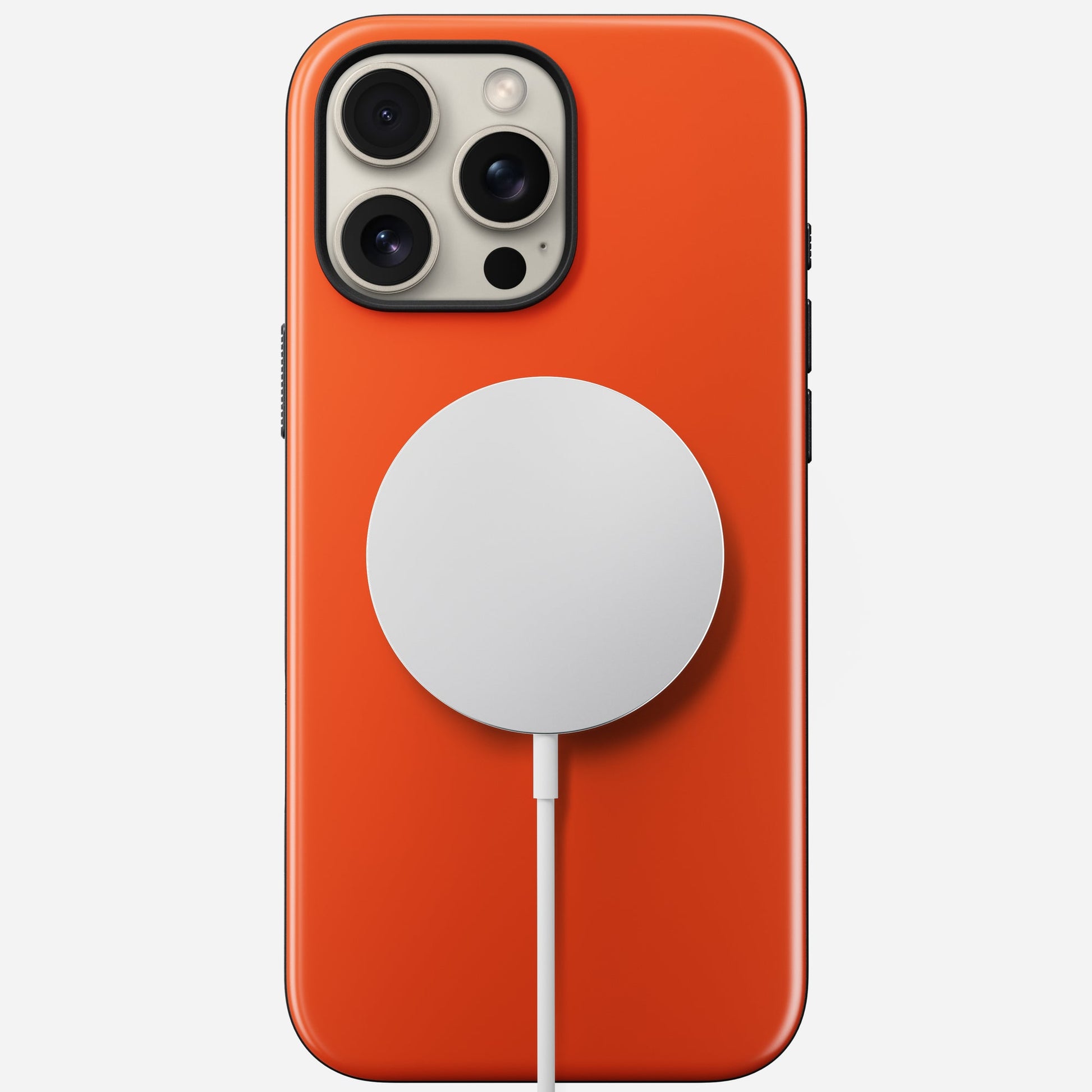 Nomad Backcover – für Apple iPhone 16 Pro Max – orange – TPU, MagSafe-kompatibel
