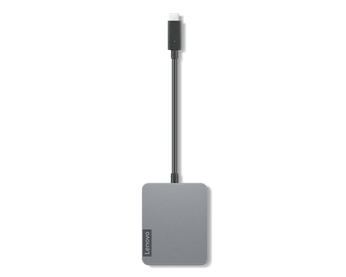 Lenovo 4X91A30366 Multiport-Adapter – USB-C, 1× HDMI, 1× VGA, 1× USB-A, GbE, für Lenovo