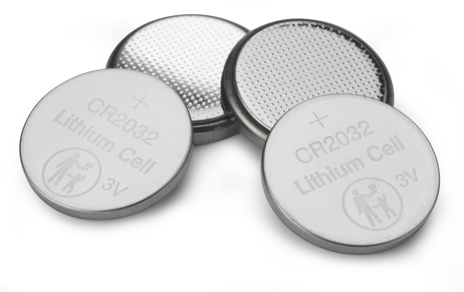 Verbatim Knopfzellen CR2032, Lithium, 3 V – 4 Stk.