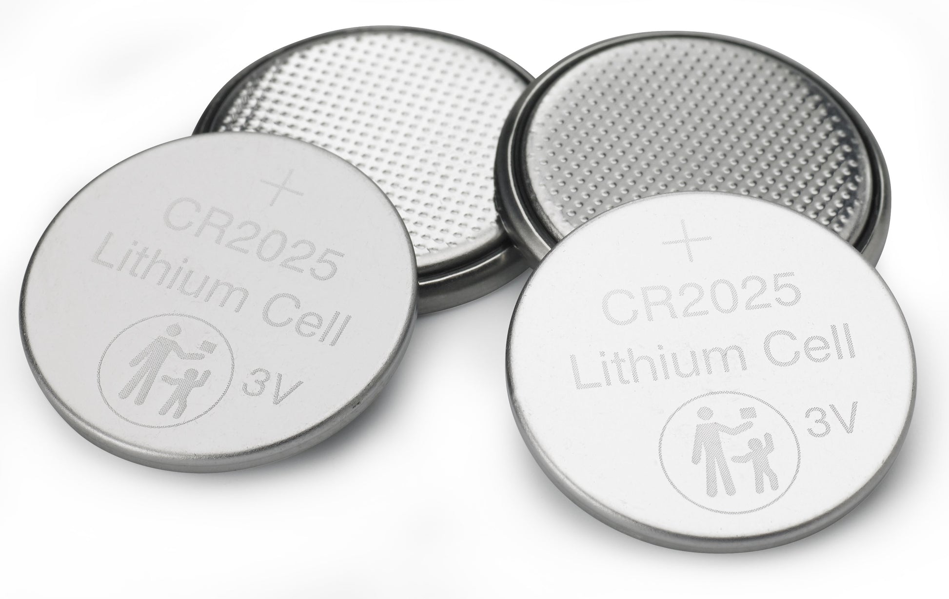 Verbatim Knopfzellen CR2025, Lithium, 3 V – 4 Stk.