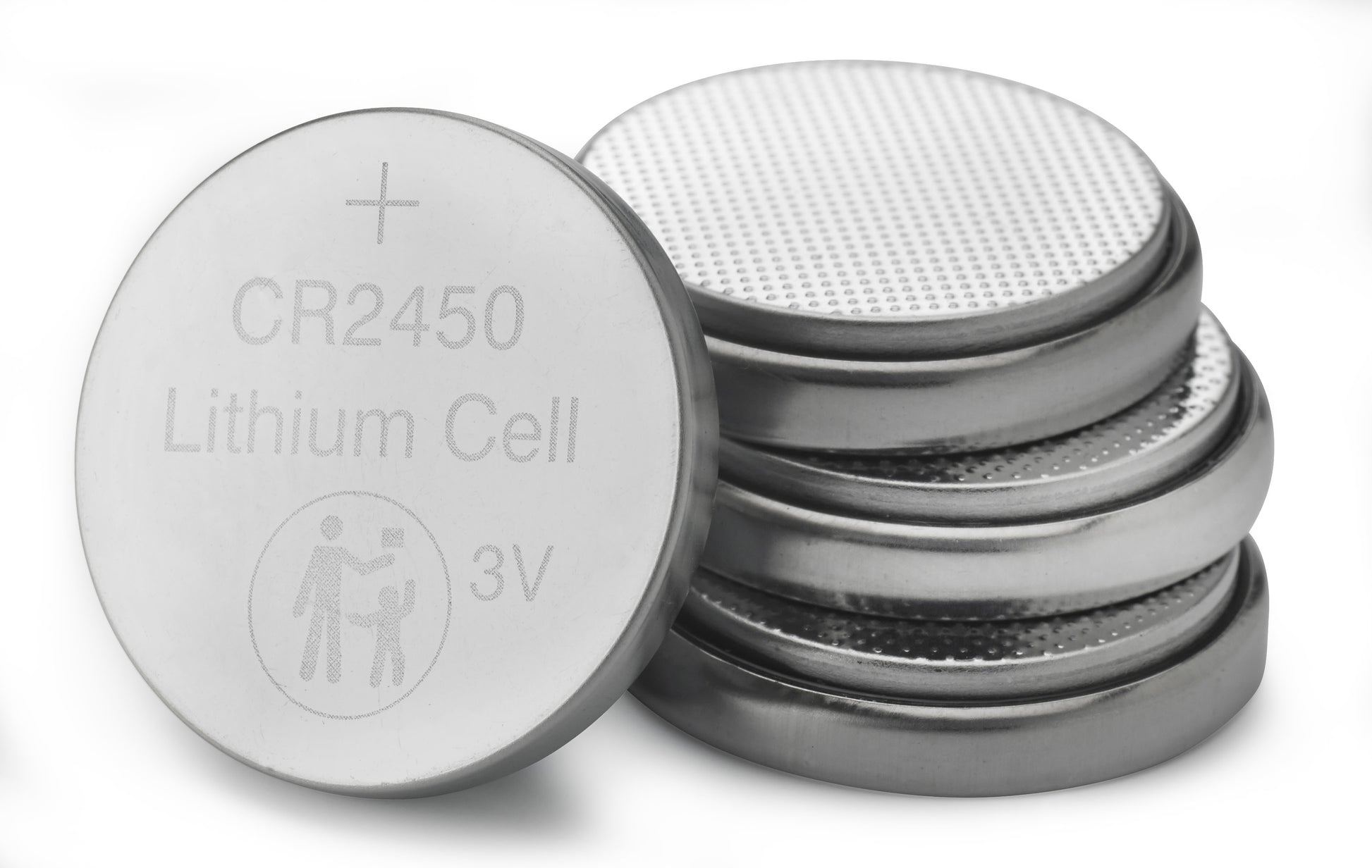 Verbatim Knopfzellen CR2450, Lithium, 3 V – 4 Stk.