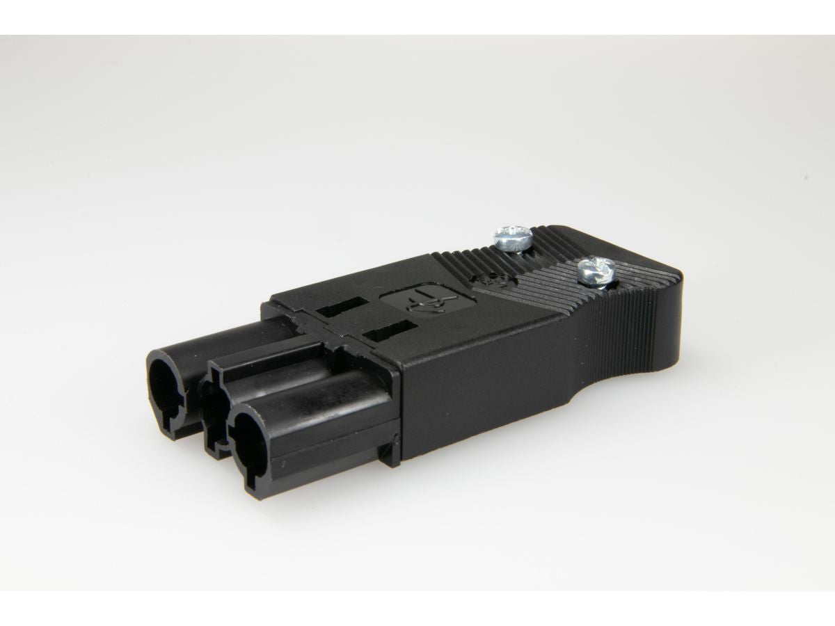 Max Hauri AG Max Hauri Adapterkabel, 3-polig AC 166 zu Schraubklemme, IP20 – schwarz