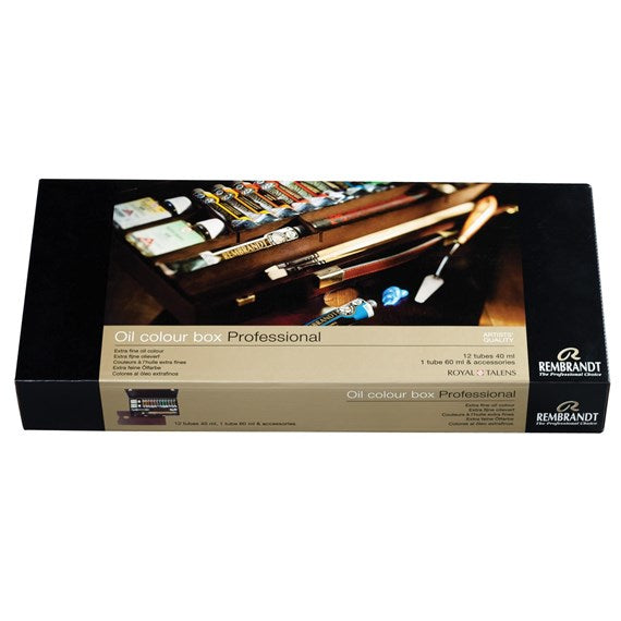 Royal Talens Professional – Ölset im Holzkoffer