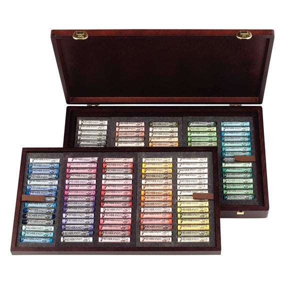 Royal Talens Rembrandt Soft Pastelle – 150 Stk., Holzkasten