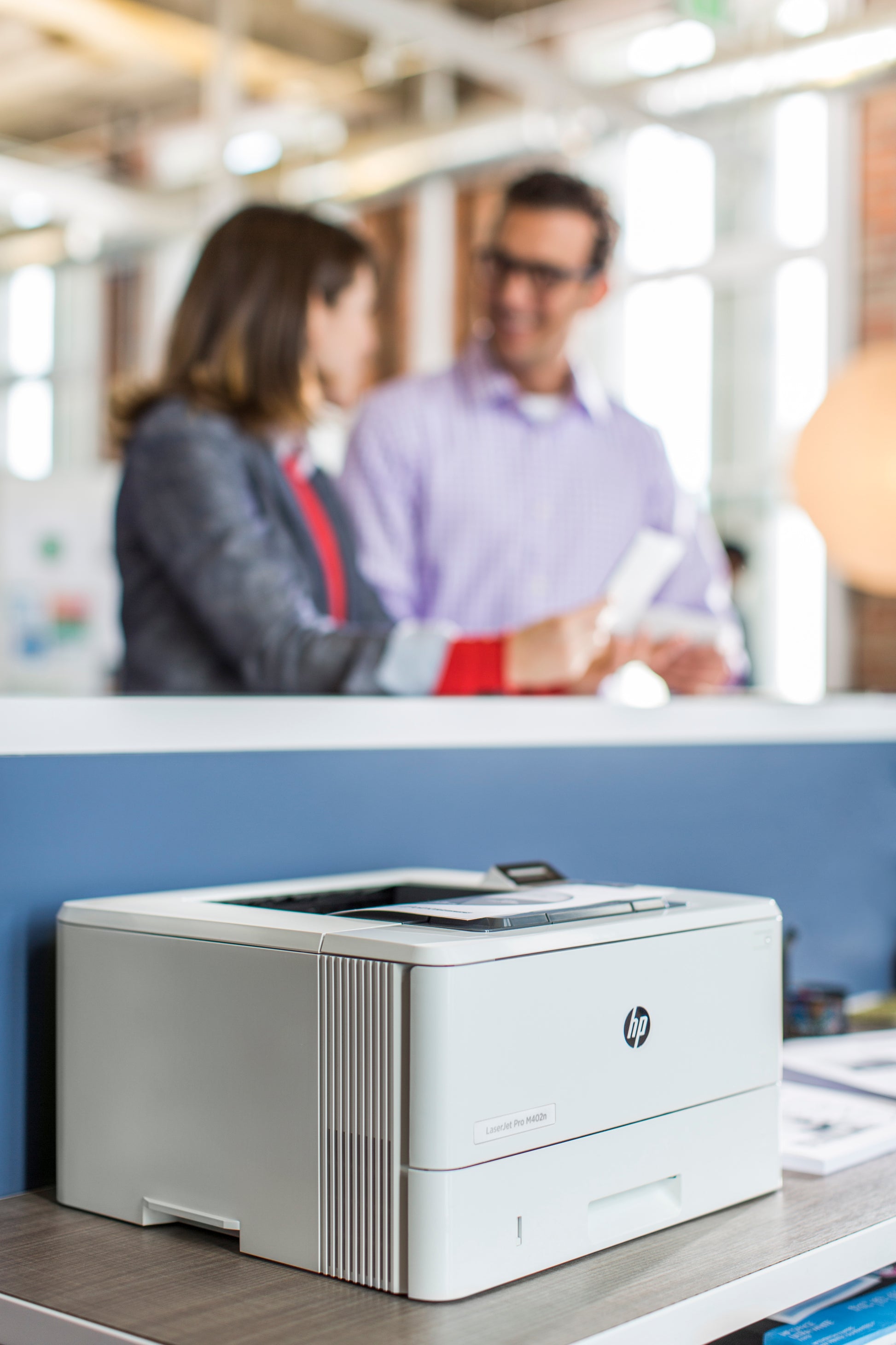HP LaserJet Pro M402dne – Schwarz-Weiss, A4, Duplex, LAN, USB, 38 Seiten pro Minute, AirPrint, Mopria