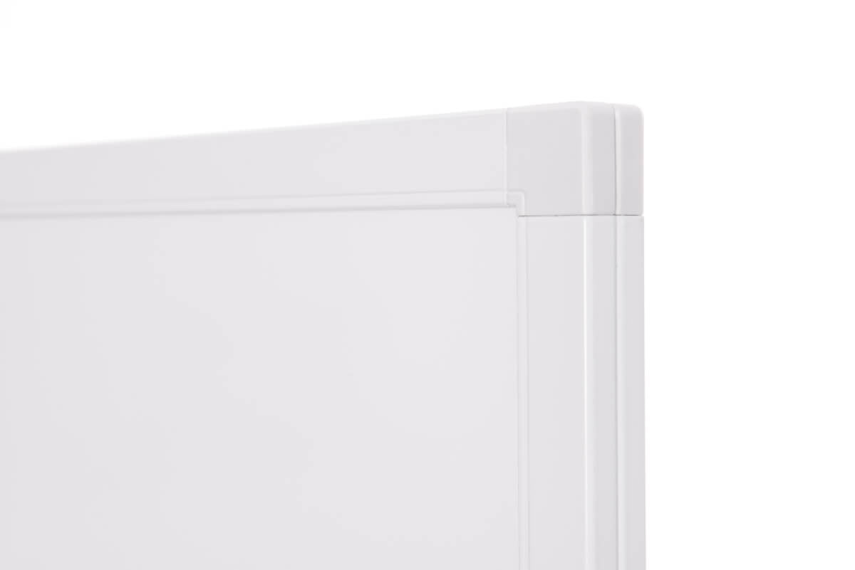 MAUL Whiteboard – 100 × 180 cm, Aluminiumrahmen, mobil