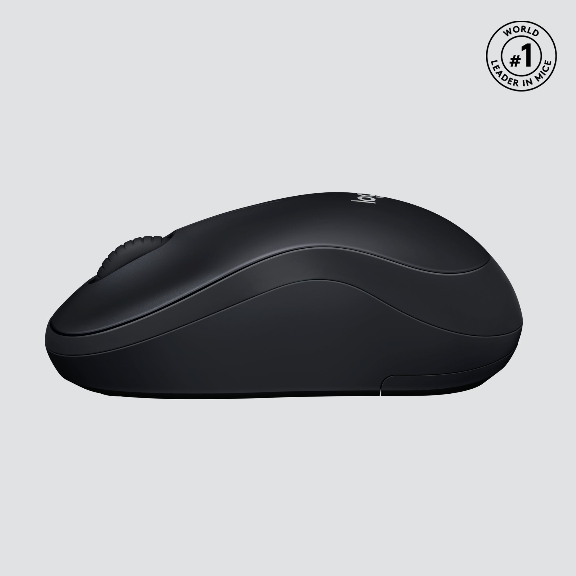 Logitech M220 Silent Maus – kabellos, 2,4 GHz, schwarz