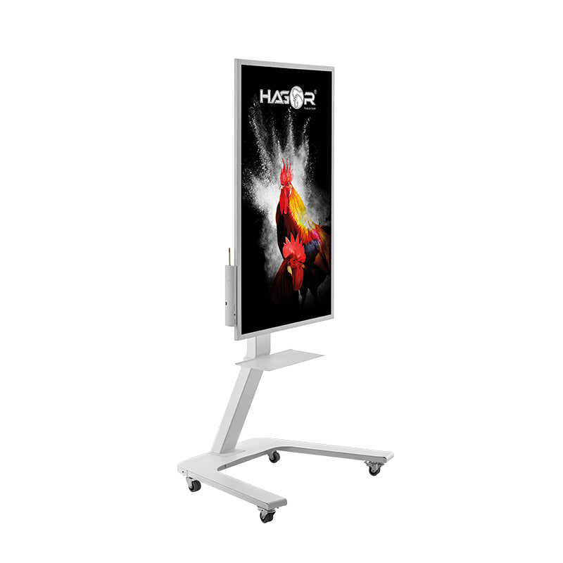 Hagor TV-Wagen – 55" – VESA 200×200–400×400 – bis 45 kg, mit Rollen – ST SA Flip II 55