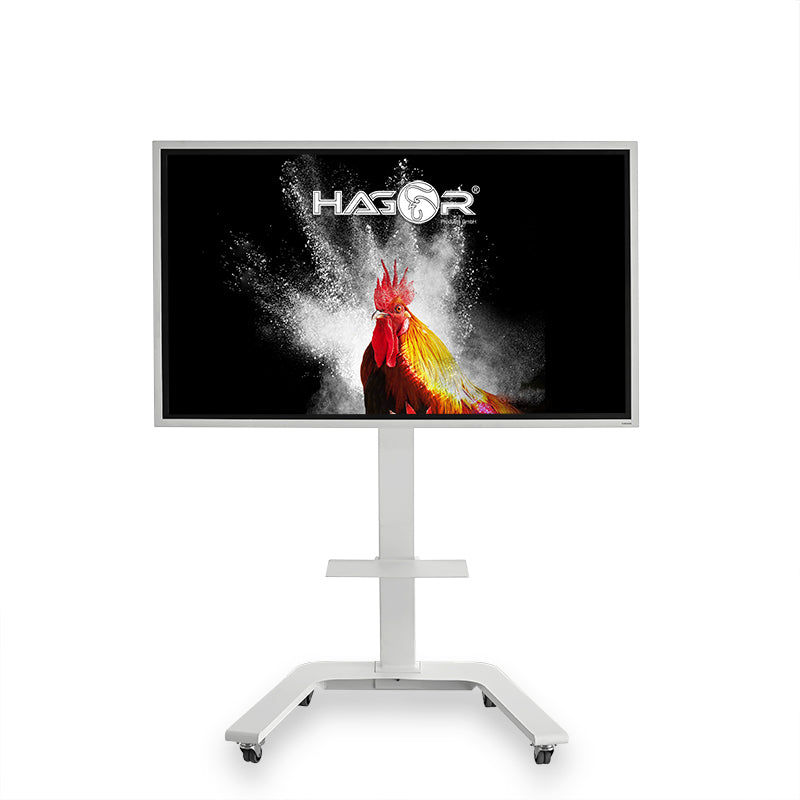 Hagor TV-Wagen – 65" – VESA 200×200–400×400 – bis 45 kg, mit Rollen, drehbar, für Samsung WM65R