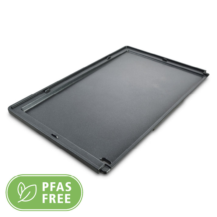 Solis Flache Grillplatte 7951 – 40,8 × 26 × 4,5 cm, schwarz – für Deli Grill 7951