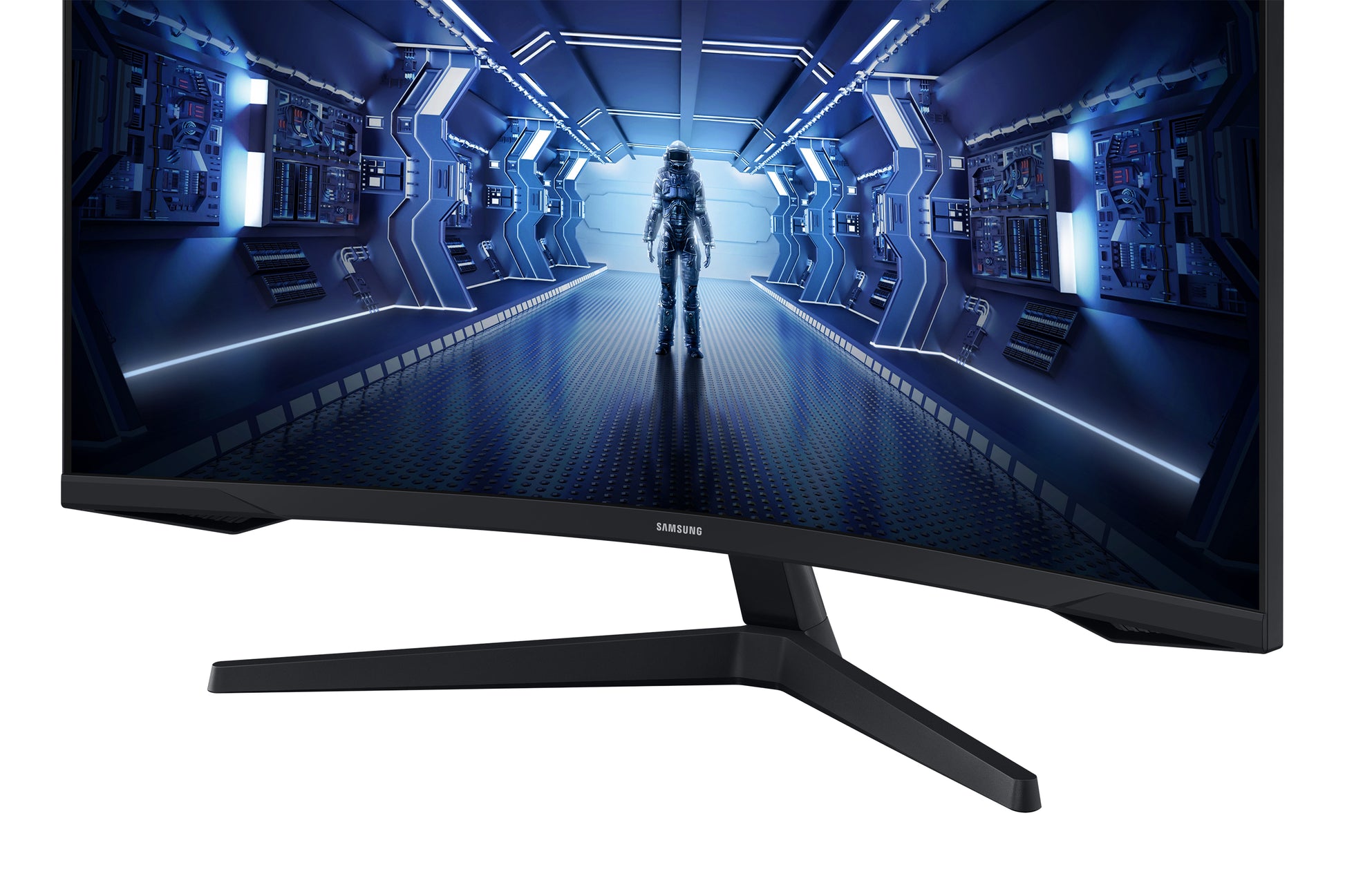 Samsung C34G55TWWP – Monitor, 34", LCD, Schwarz