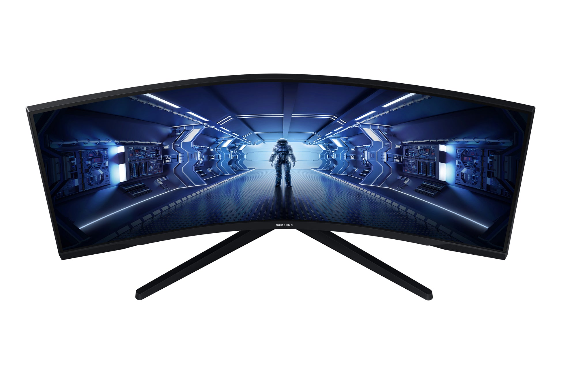 Samsung C34G55TWWP – Monitor, 34", LCD, Schwarz