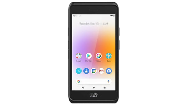 Cisco 860S – Webex Wireless Phone, mit Scanner, inkl. Akku, Kabel und Ladegerät