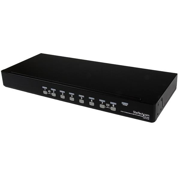 StarTech.com 8-Port VGA KVM-Switch – 1920 × 1440, USB/PS/2