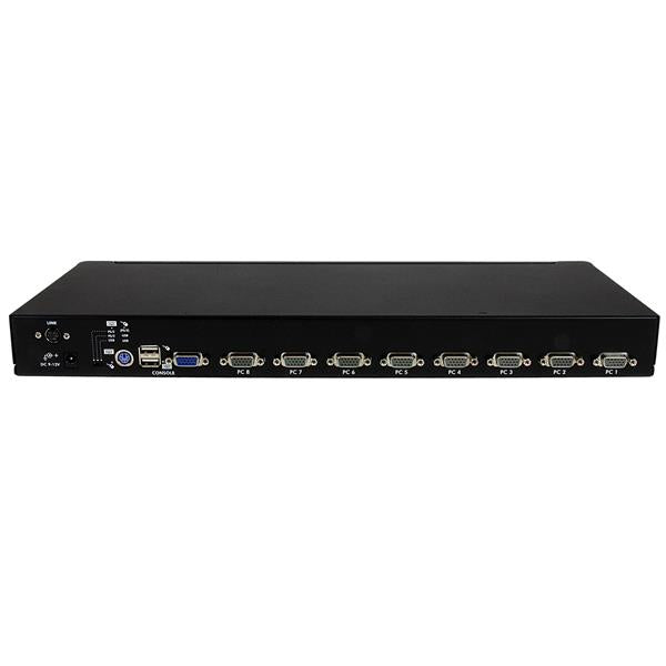 StarTech.com 8-Port VGA KVM-Switch – 1920 × 1440, USB/PS/2