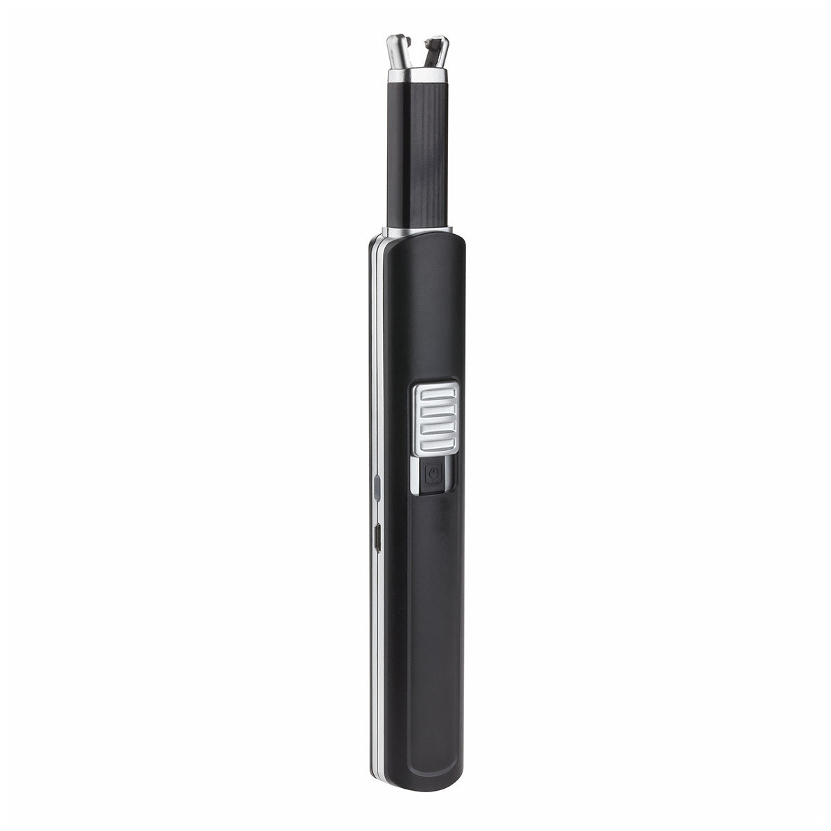 TFA-Dostmann TFA Dostmann – Küchenanzünder, 2,6 × 19,2 × 1,9 cm, Metall/Kunststoff, Schwarz/Silber, mit Akku