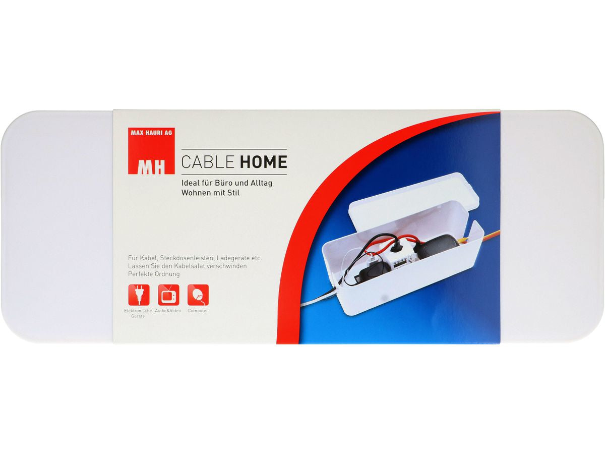 Max Hauri AG Max Hauri Aufputz-Box 400×138×155 mm, Kunststoff – Weiss