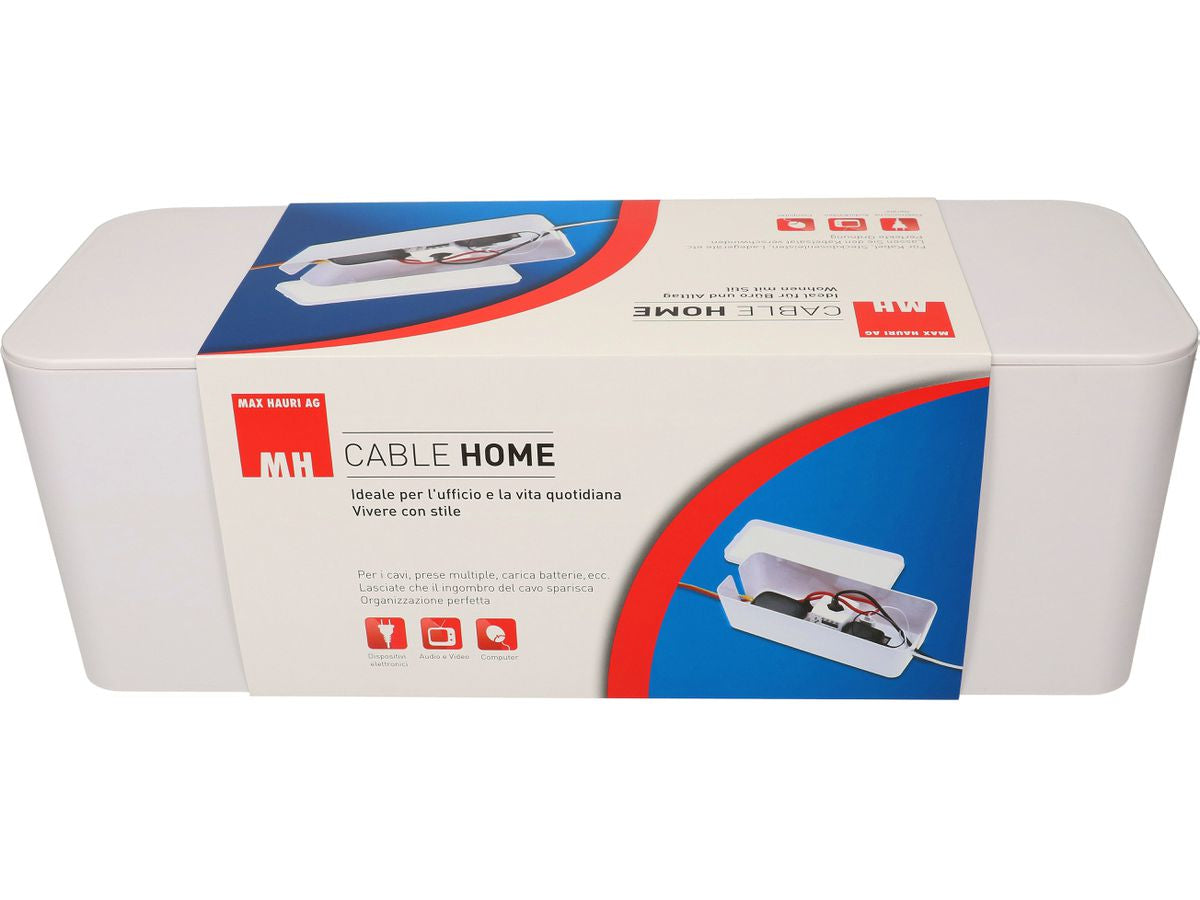 Max Hauri AG Max Hauri Aufputz-Box 400×138×155 mm, Kunststoff – Weiss