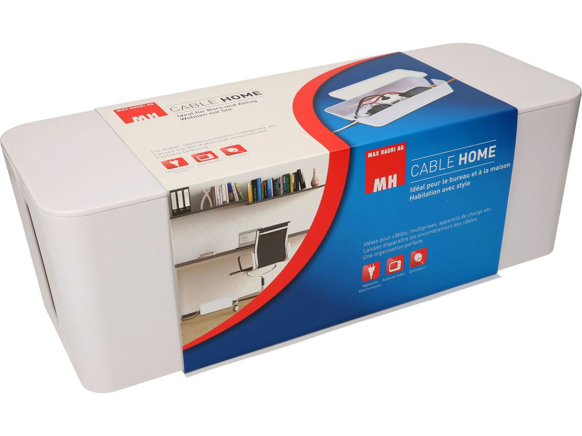 Max Hauri AG Max Hauri Aufputz-Box 400×138×155 mm, Kunststoff – Weiss