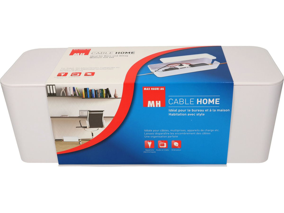 Max Hauri AG Max Hauri Aufputz-Box 400×138×155 mm, Kunststoff – Weiss