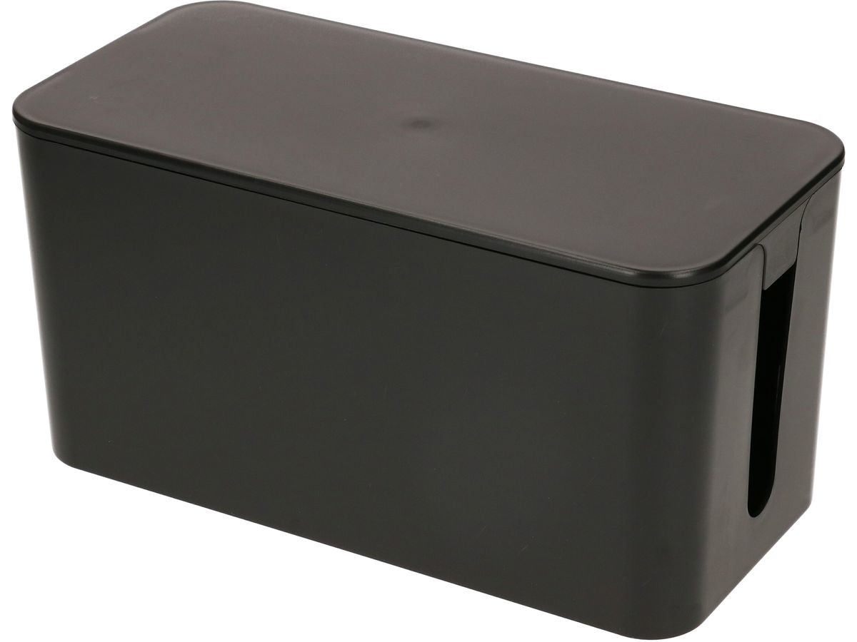 Max Hauri AG Kabelgehäuse – 115 mm × 0,24 m, Kunststoff, Schwarz, 1er-Pack, für Flur