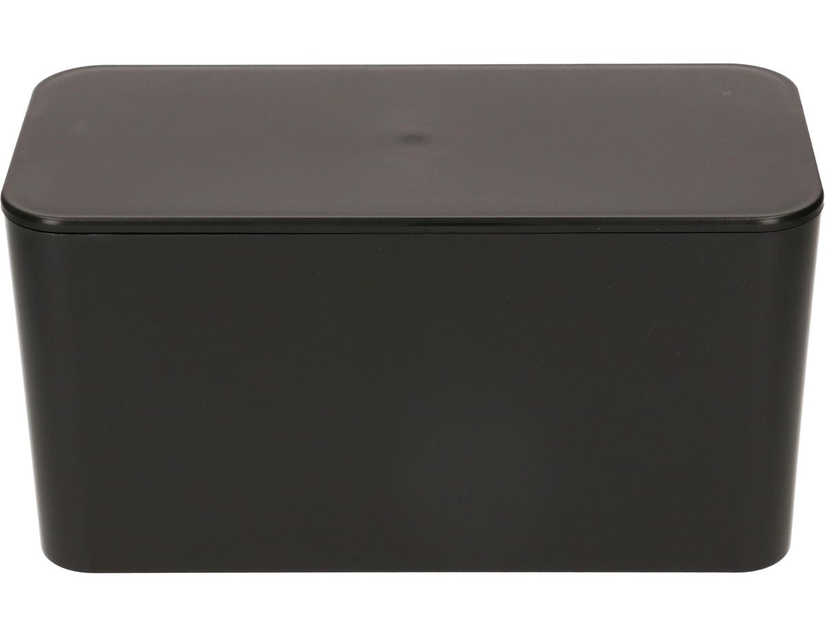 Max Hauri AG Kabelgehäuse – 115 mm × 0,24 m, Kunststoff, Schwarz, 1er-Pack, für Flur