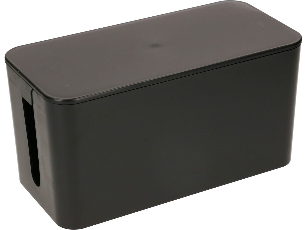 Max Hauri AG Kabelgehäuse – 115 mm × 0,24 m, Kunststoff, Schwarz, 1er-Pack, für Flur