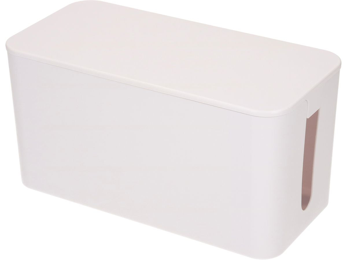 Max Hauri AG Kabelgehäuse – 115 mm × 0,24 m, Kunststoff, Weiss, 1er-Pack