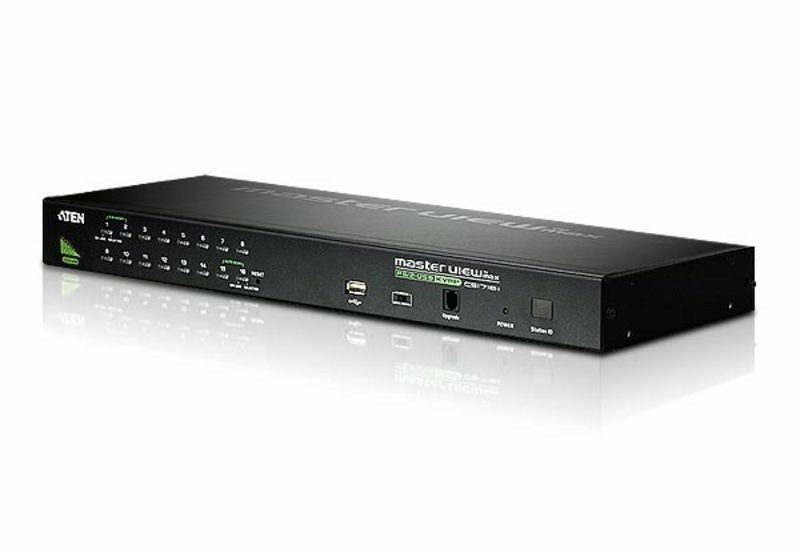 ATEN 16-Port KVM-Switch, USB/PS/2/VGA, QXGA (2048 × 1536)