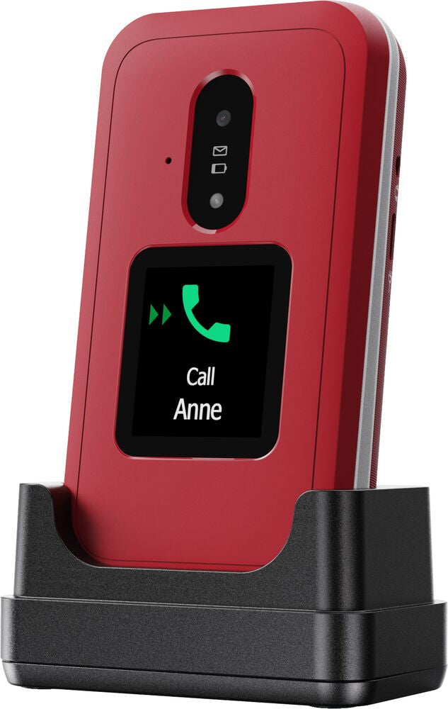 Doro Leva E30 – 2,8" – Rot/Weiss