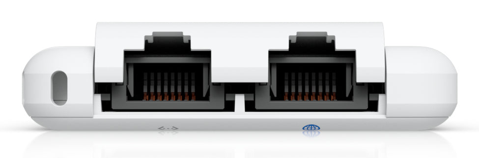 Ubiquiti UniFi UTR – Wi-Fi 5 Router, Dual-Band (2,4/5 GHz), 867 Mbit/s, 2× GbE, USB-C, Weiss