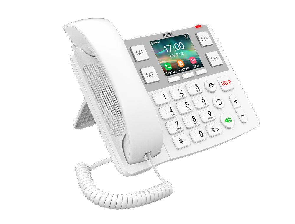 Fanvil X305 – IP-Telefon, 2 SIP-Konten, PoE, WLAN, Bluetooth