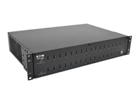 Tripp Lite U280-032-RMINT USB-Desktop-Ladegerät 400 W – 5 V/80 A Ausgang, USB-A×32 – 2U Rack – Schwarz