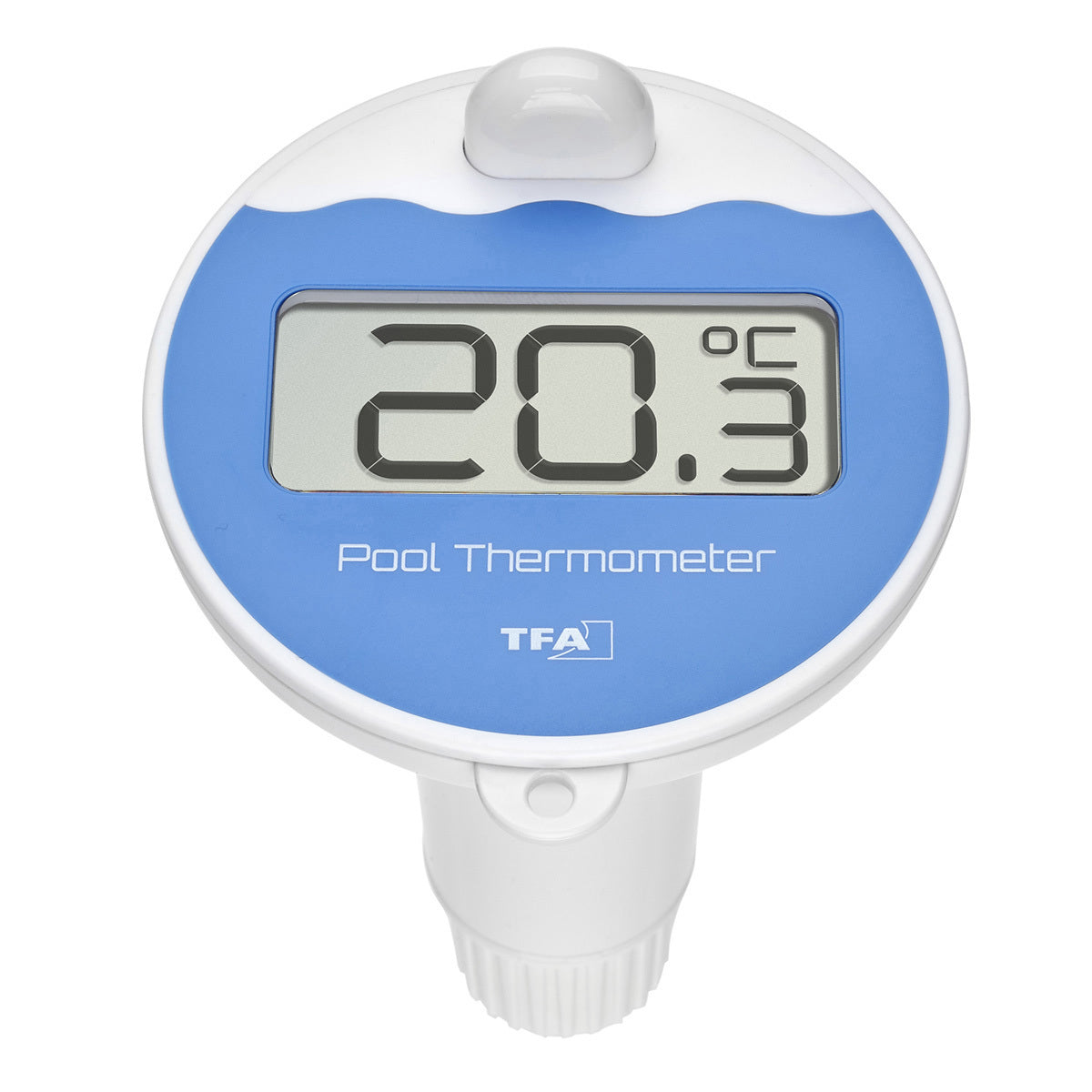 TFA-Dostmann TFA Dostmann MARBELLA – Funk-Poolthermometer, Reichweite 100 m – Schwarz