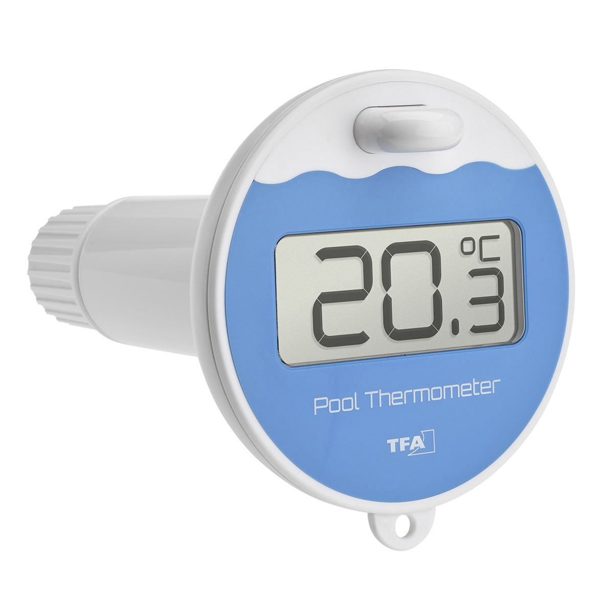 TFA-Dostmann TFA Dostmann MARBELLA – Funk-Poolthermometer, Reichweite 100 m – Schwarz