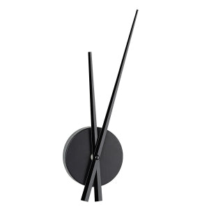 TFA-Dostmann TFA Dostmann MINIMALIST Wanduhr – Analog, Lautlos, Ø 31,0 cm, Schwarz, Metall