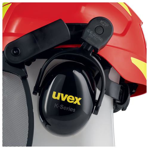 Uvex Schutzhelm – Erwachsene, Hart-Polyethylen (HDPE), mehrfarbig