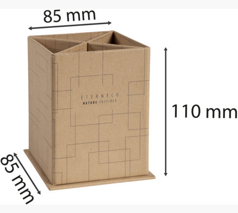Exacompta Stiftschlaufe – Karton, Braun, 85 × 110 mm