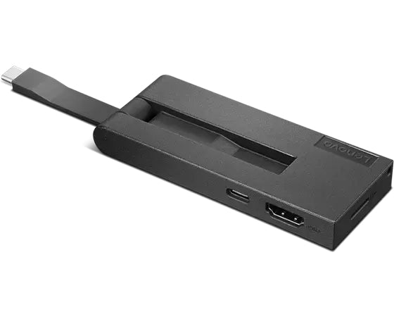 Lenovo 4XH1C12753 Multiport-Adapter – USB-C, 1× HDMI, 2× USB-A, SD/microSD