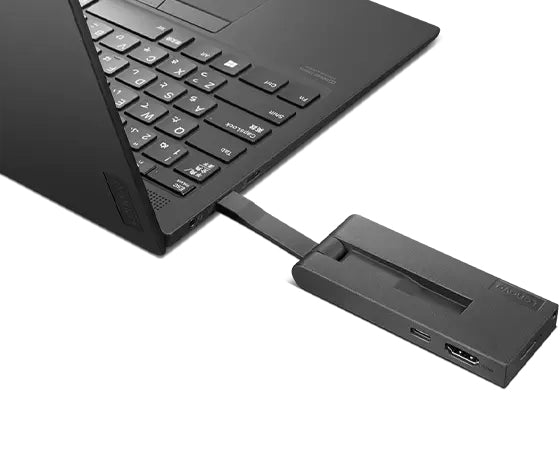 Lenovo 4XH1C12753 Multiport-Adapter – USB-C, 1× HDMI, 2× USB-A, SD/microSD