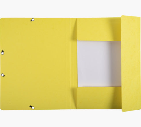 Exacompta Gummibandmappe Aquarel A4 – 3 Klappen, Karton, mehrfarbig, bis 250 Blatt, 5 Stk.
