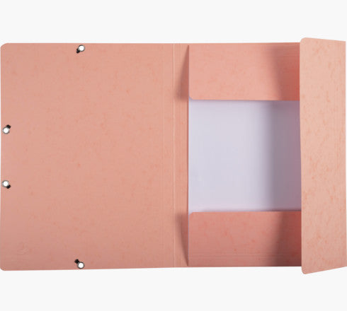Exacompta Gummibandmappe Aquarel A4 – 3 Klappen, Karton, mehrfarbig, bis 250 Blatt, 5 Stk.